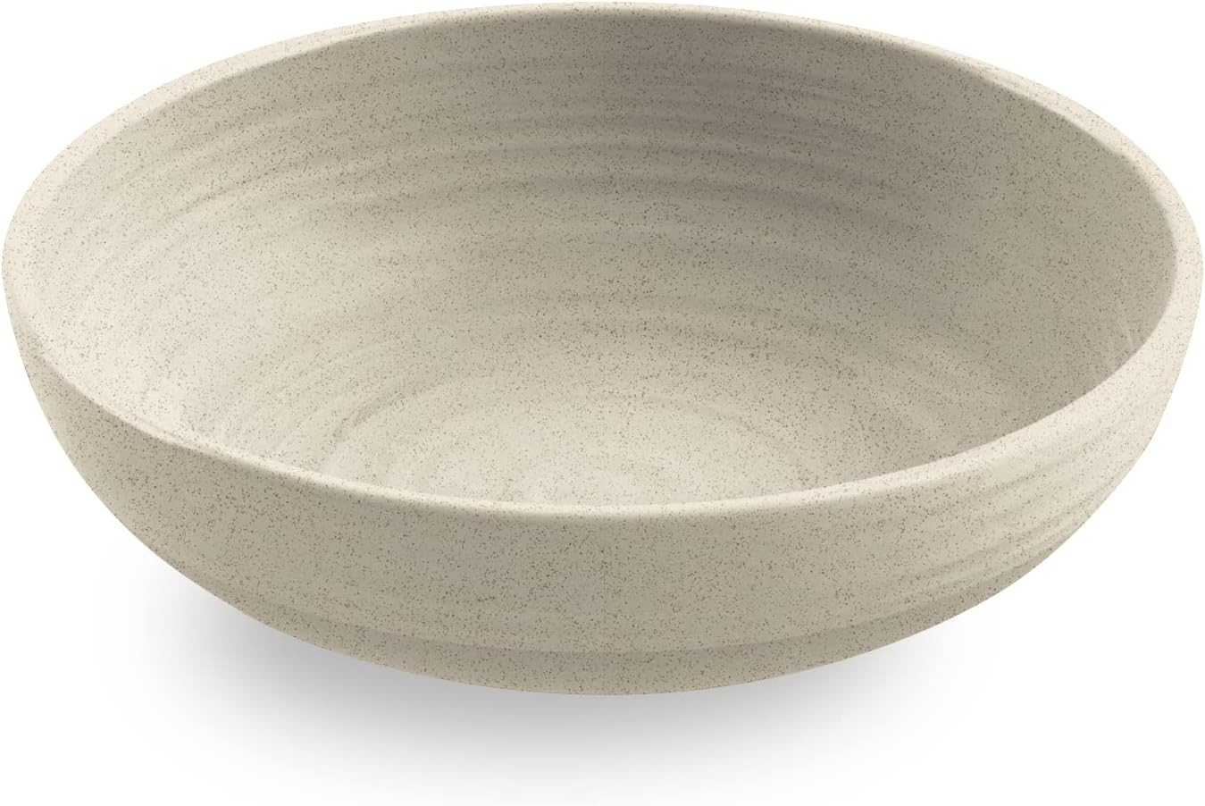 Matte Birch 8" Plant-Based Low Bowls Set of 6