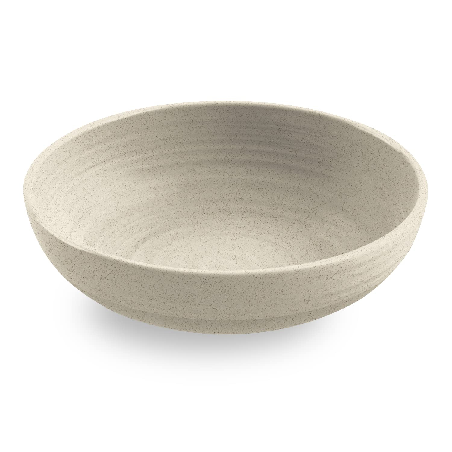 Matte Birch 8" Plant-Based Low Bowls Set of 6
