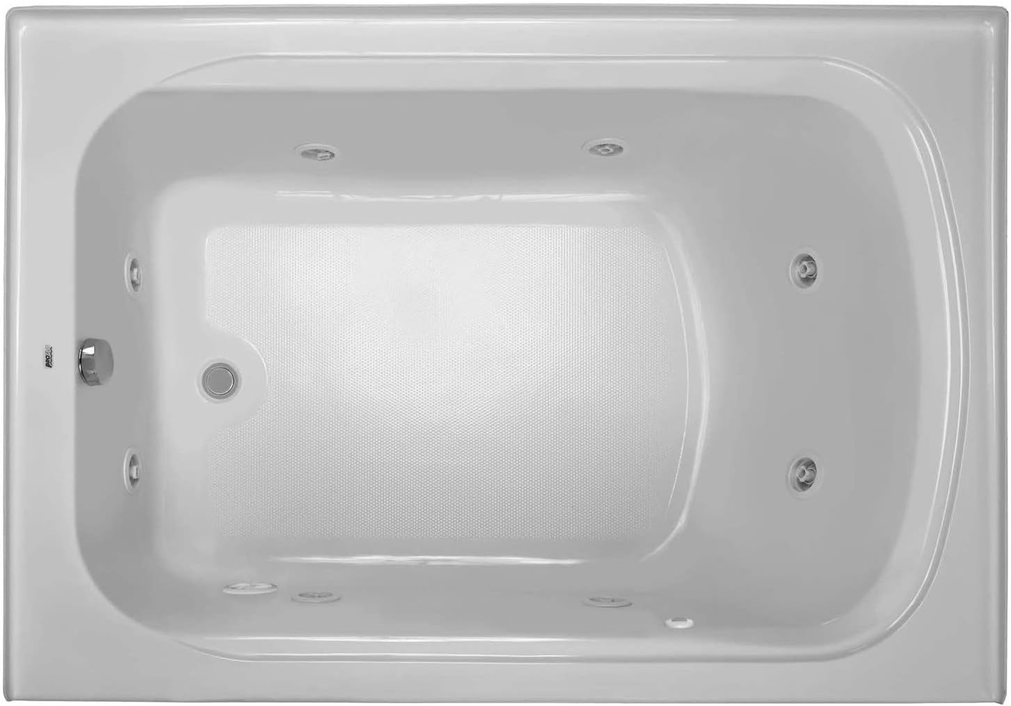 60'' x 42'' Alcove / Tile In Whirlpool Acrylic Bathtub