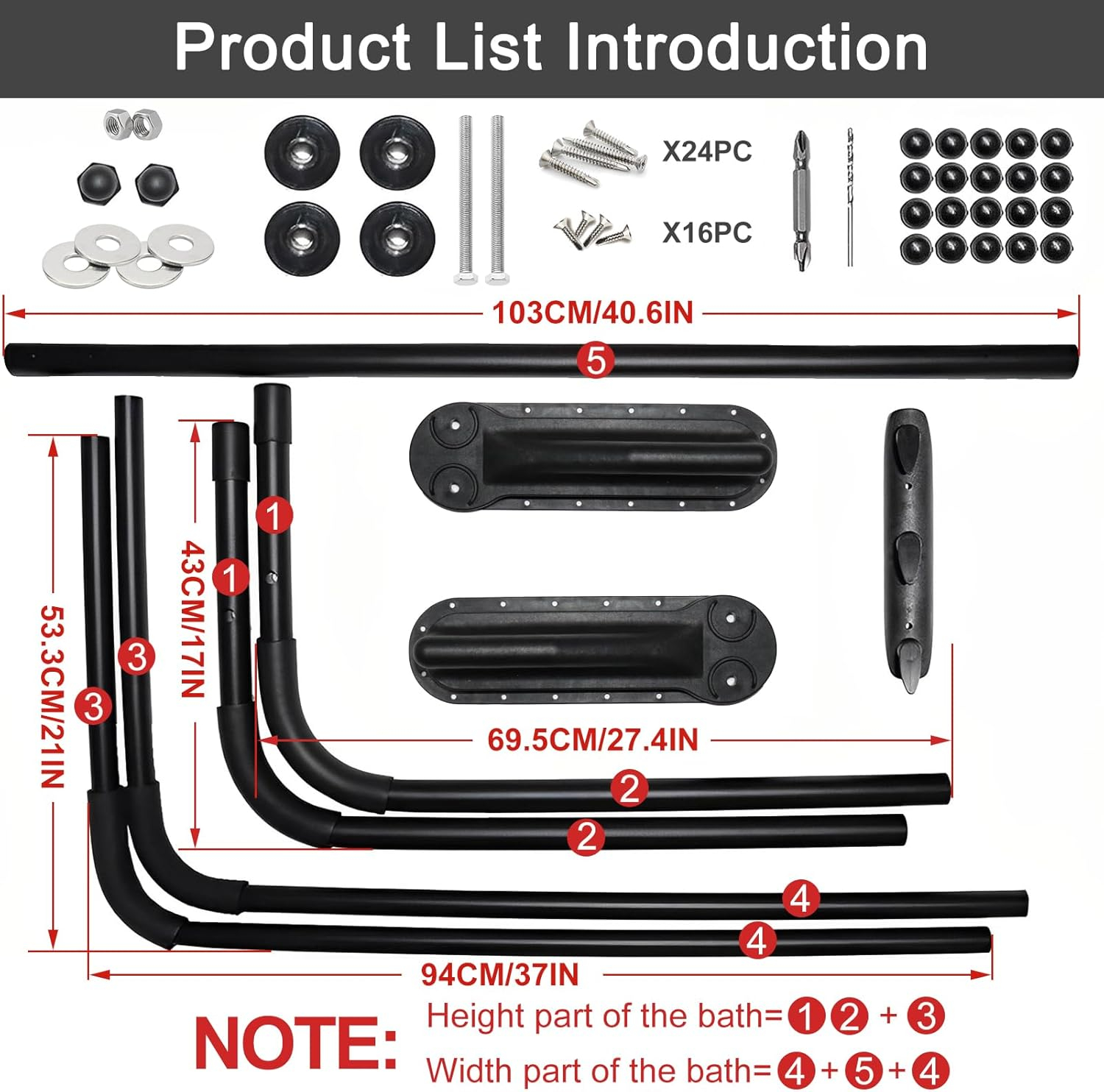 Powder-Coated Aluminum Spa and Hot Tub Cover Lift with Towel Rack