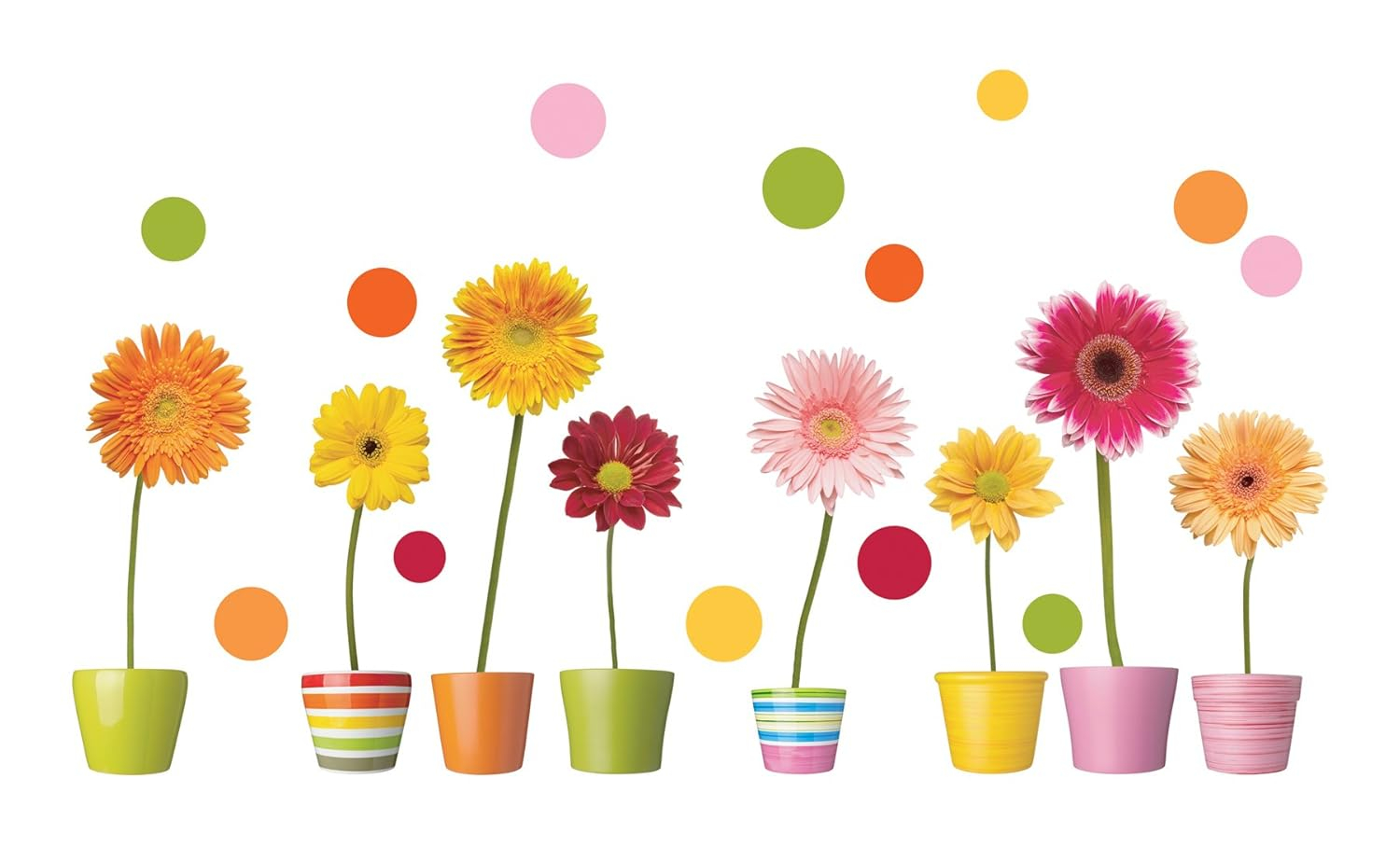 Crearreda CR-64003 Gerberas Window Decals