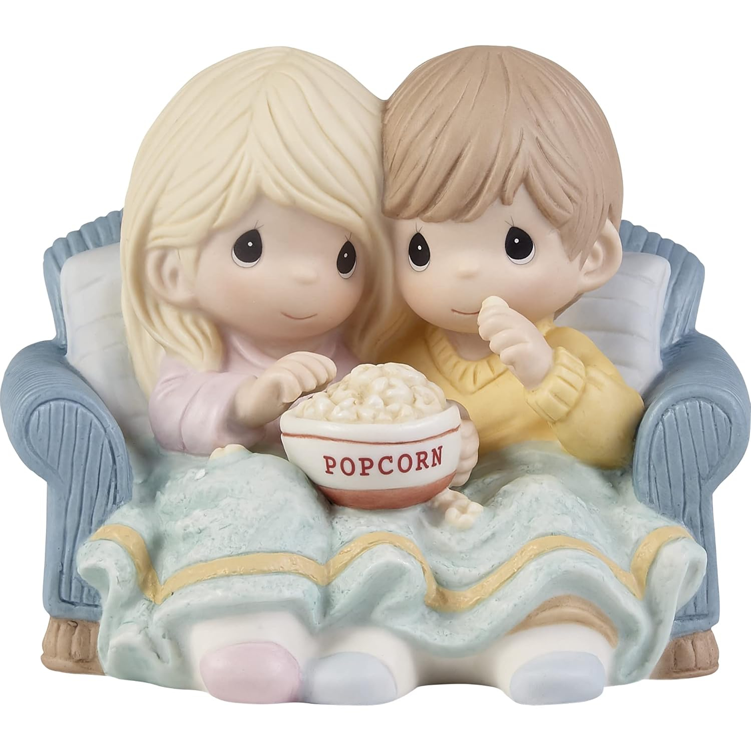 Precious Moments Life Is Butter Together Bisque Porcelain Figurine