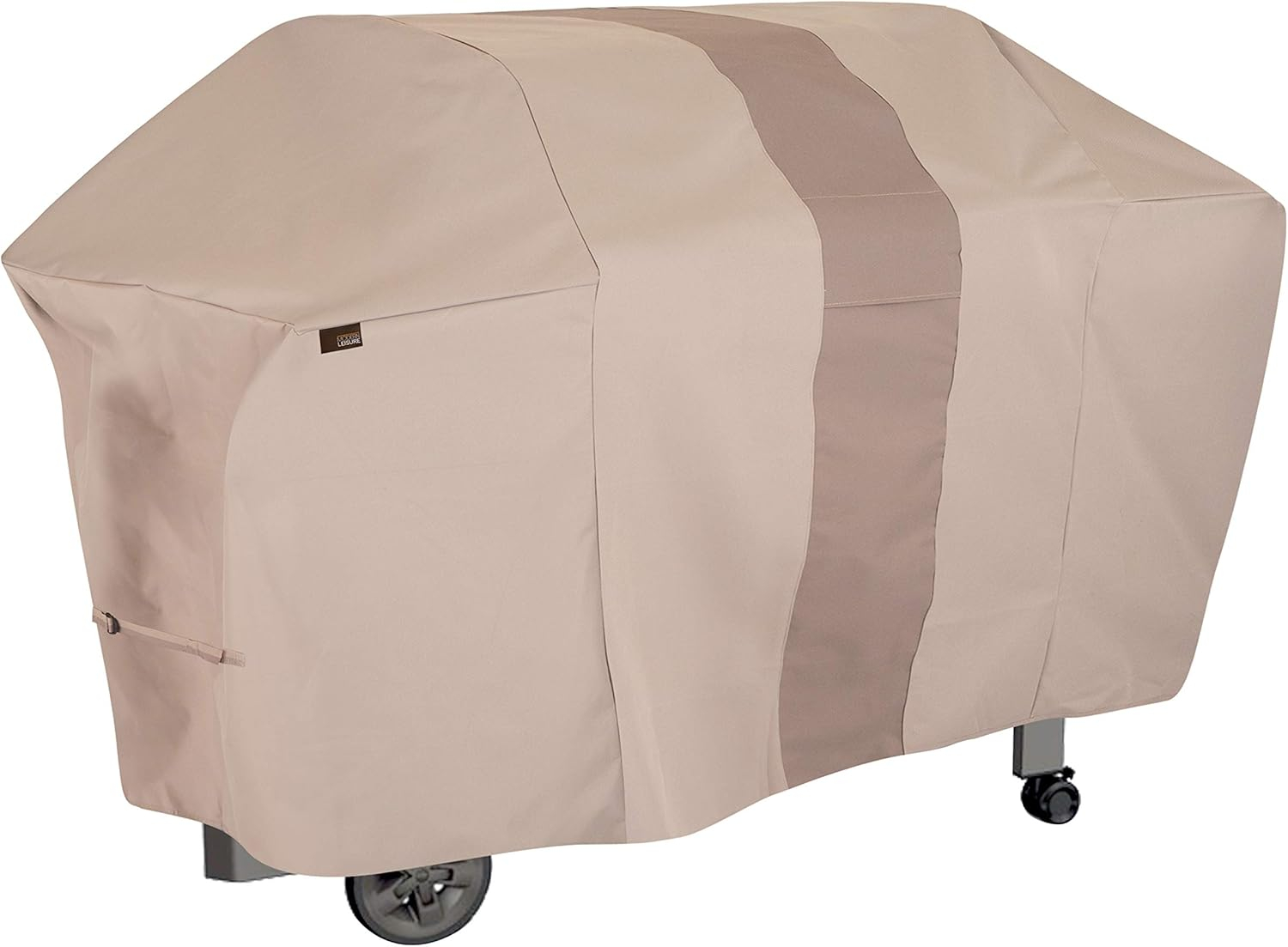 Modern Leisure Monterey 73 in. Outdoor Patio Grill Cover, 73"L x 25"W x 44.5"H, Beige