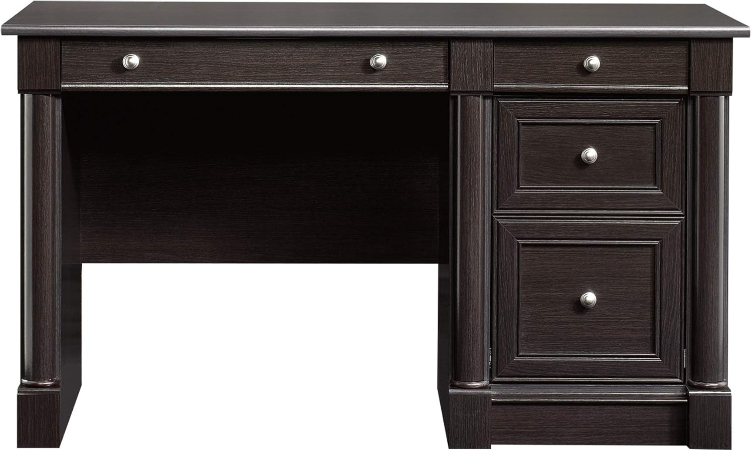 Sauder Palladia Engineered Wood Computer Desk in Wind Oak