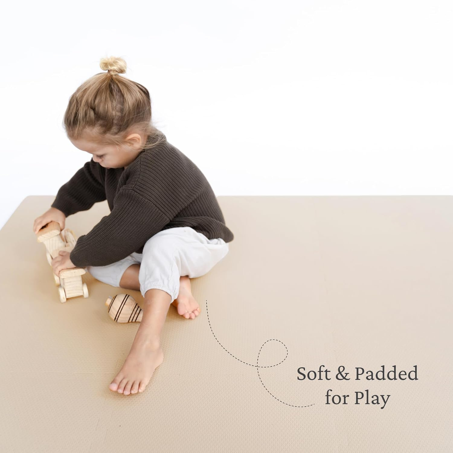 Toddlekind Classic Foam Puzzle Playmat - Clay