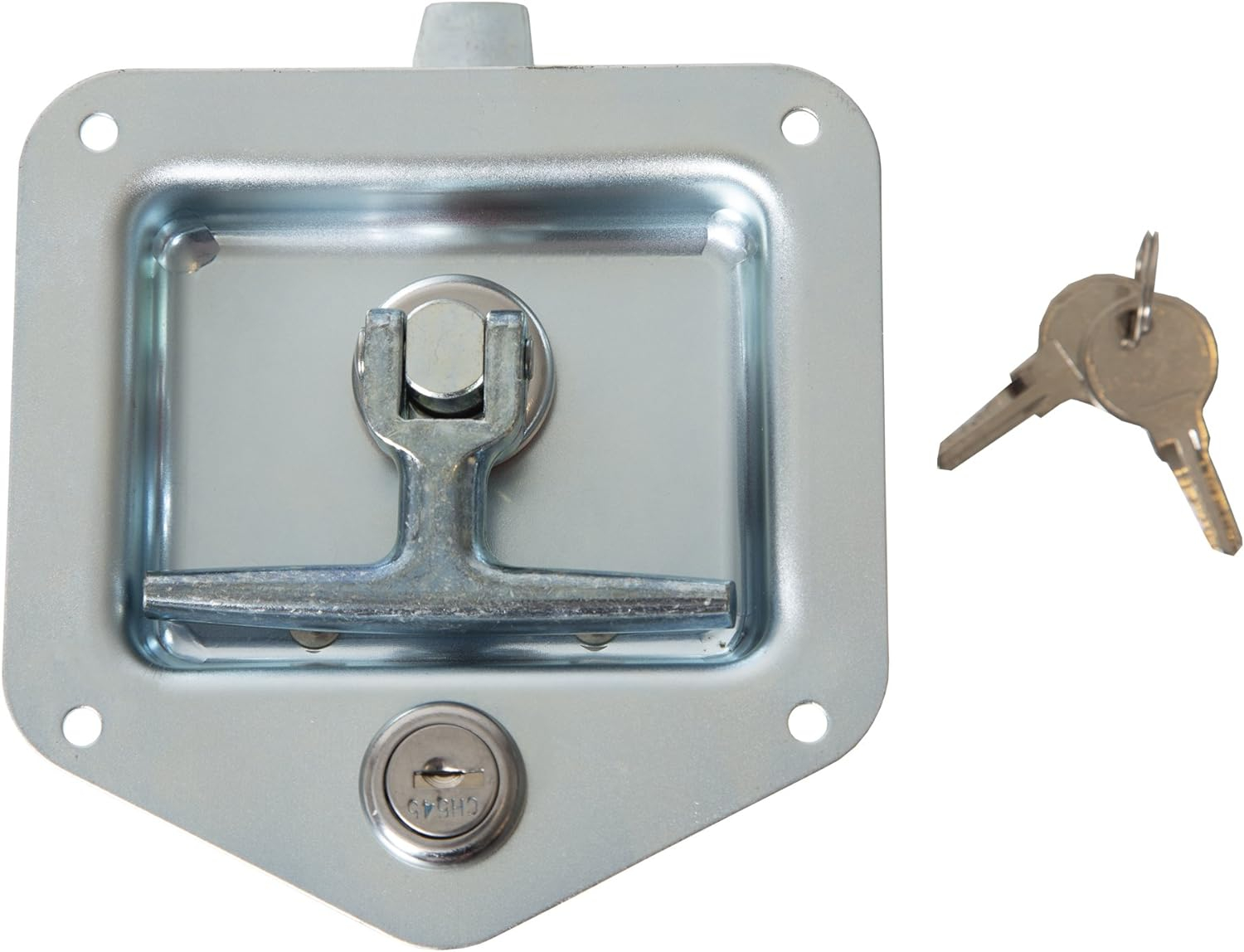 Buyers Products BUYL8915 T-handle Latch, Zinc Plated