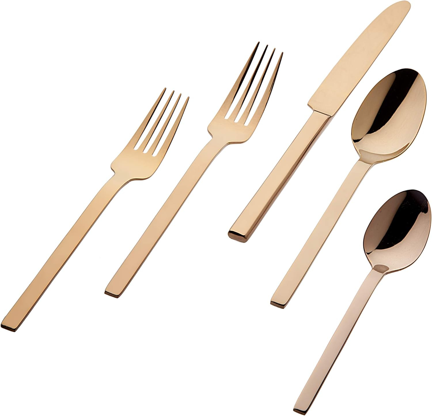 Atlas Mirror 20 Piece 18/0 Stainless Steel Flatware Set, Service for 4