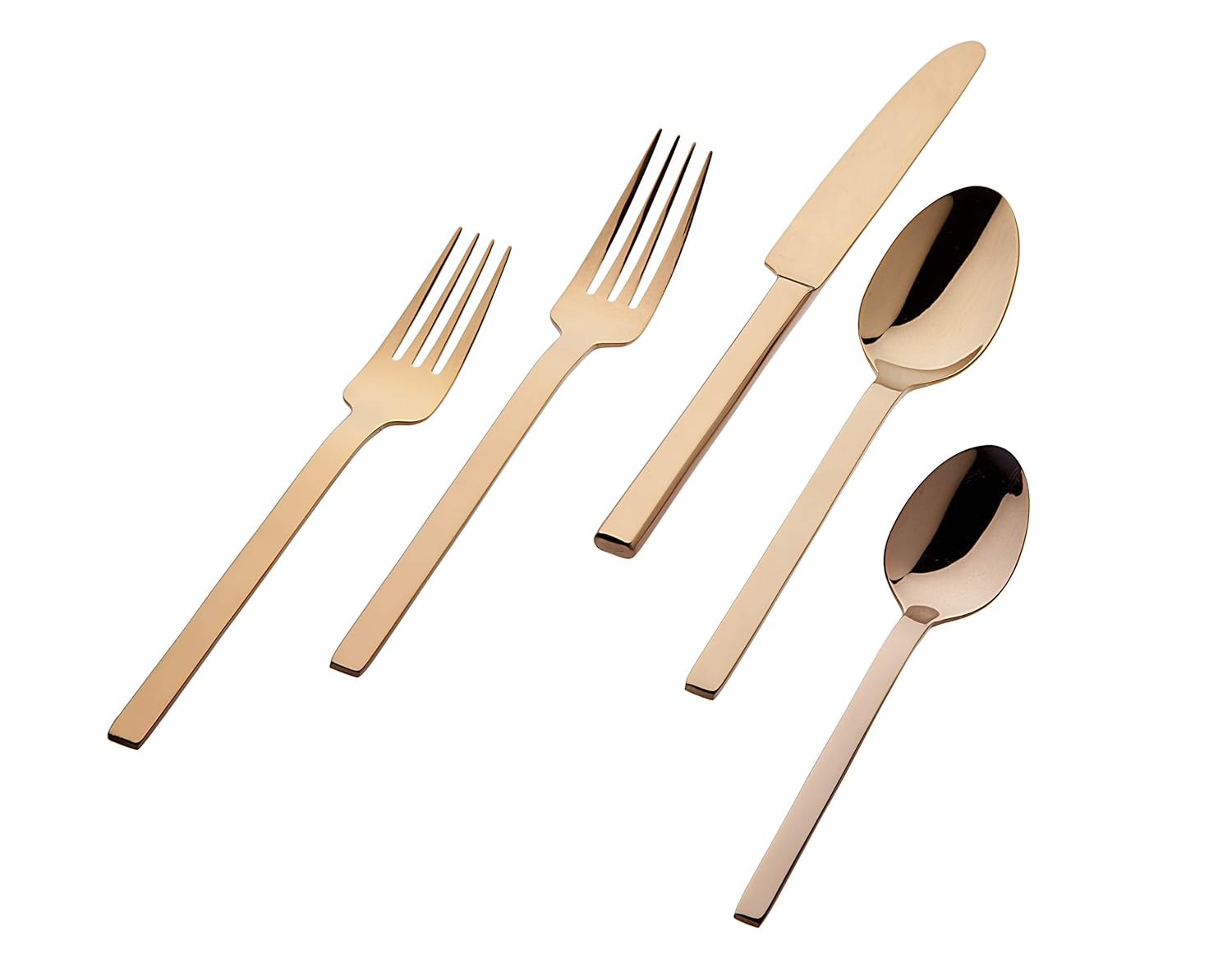 Atlas Mirror 20 Piece 18/0 Stainless Steel Flatware Set, Service for 4