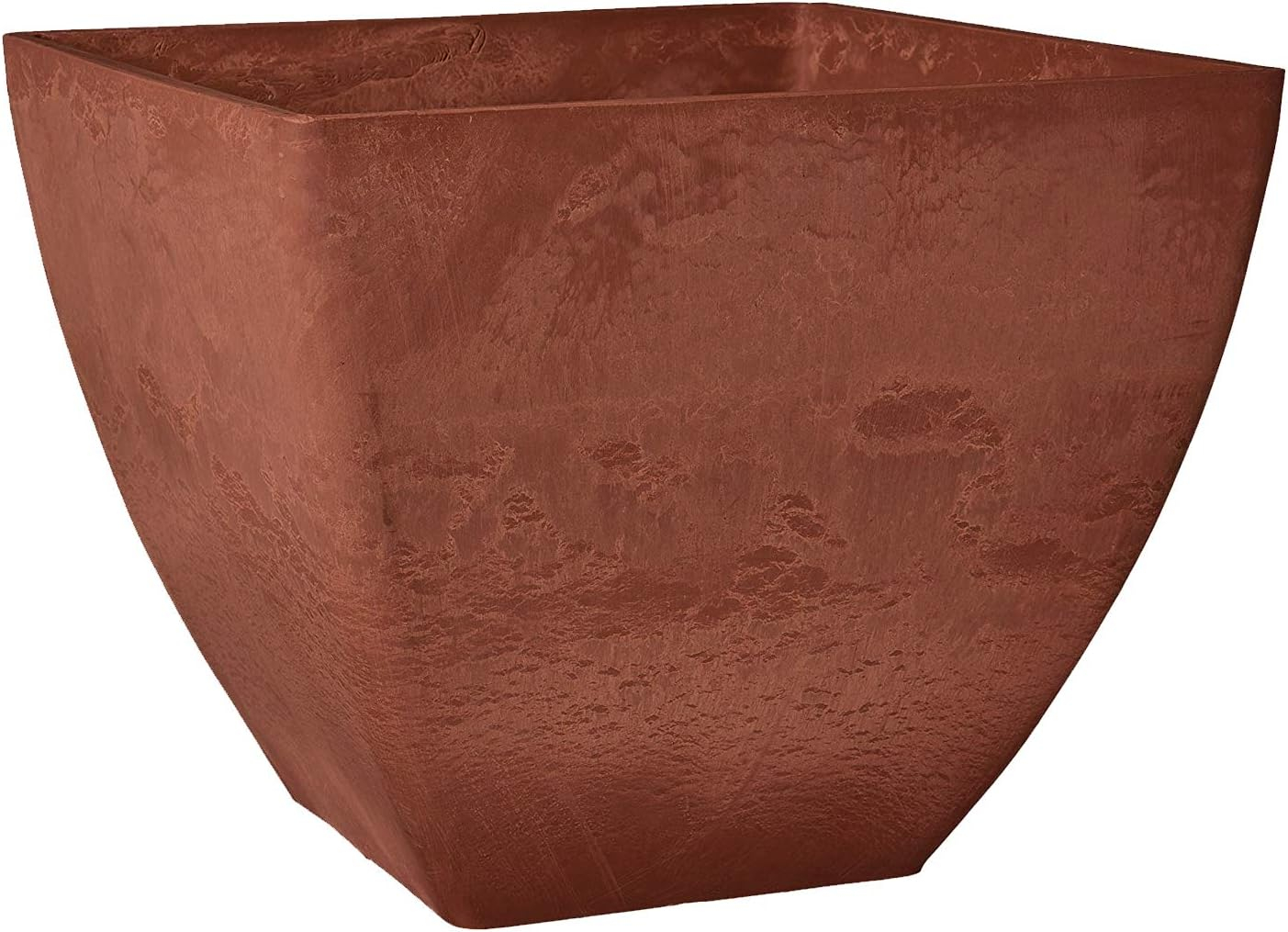 Simplicity Square 16 in. x 16 in. x 13 in. Terra Cotta PSW Pot