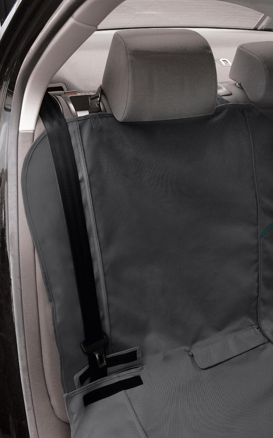 Charcoal Grey Waterproof SUV Bench Seat Cover for Pets, 63" Wide