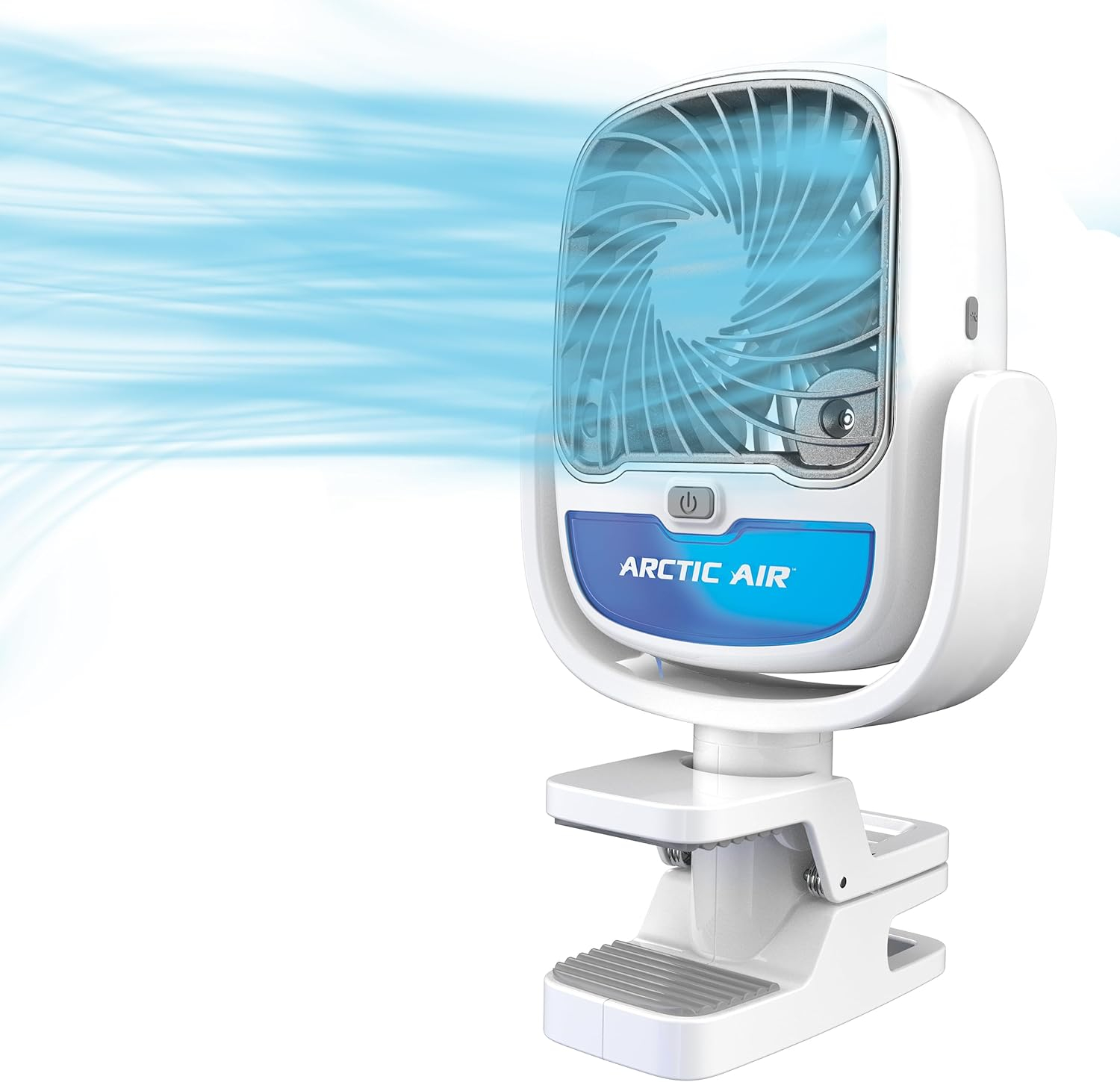 Arctic Air Grip Go Portable Evaporative Air Cooler, Rechargeable Cooling Fan, Clamp-on Space Cooler