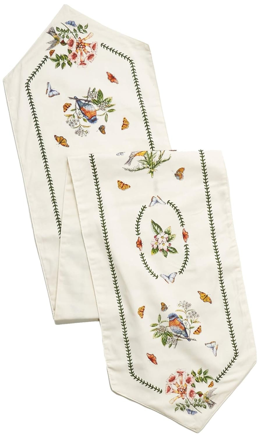 Avanti Linens Botanic Birds 72" Runner - Multicolored