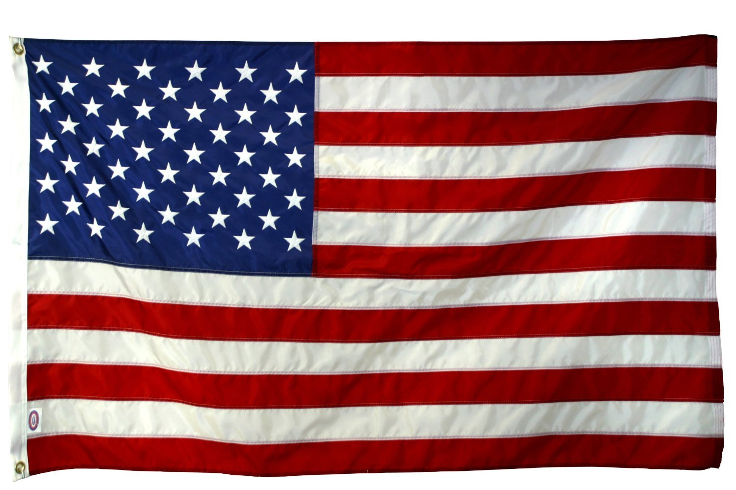American Flag - 3x5 Fuerte Como Americanos - Estrellas Bordadas - Rayas Cosidas - 3' x 5' Pies
