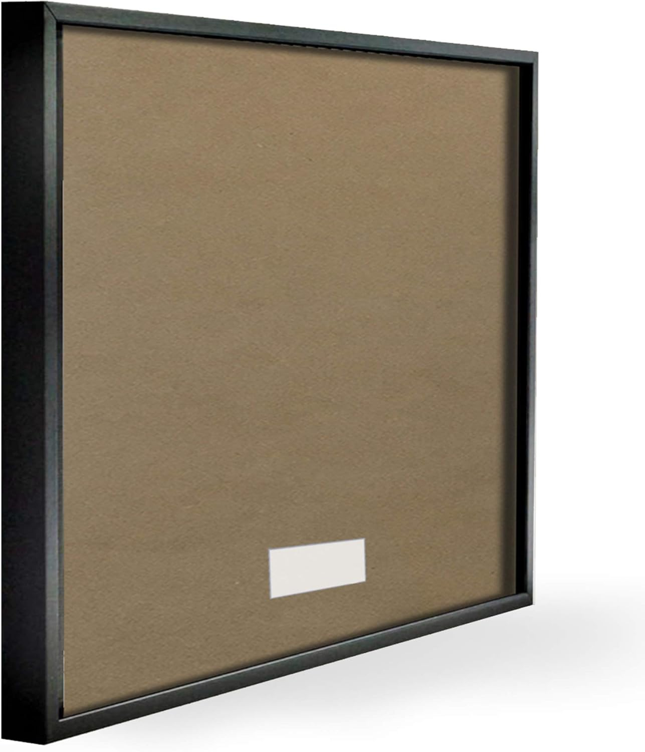 The Stupell Home Decor Collection The Dirt Stops Here White Script on Black and Brown Pig Black Framed Giclee Texturized Art