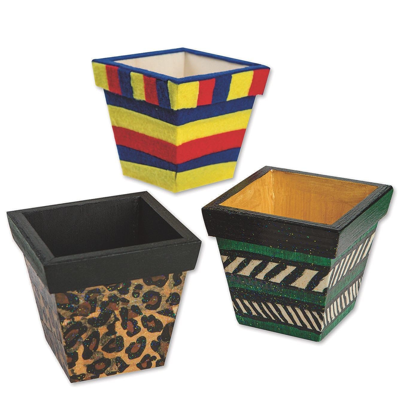 Preassembled Wood Planters (Pack of 12)