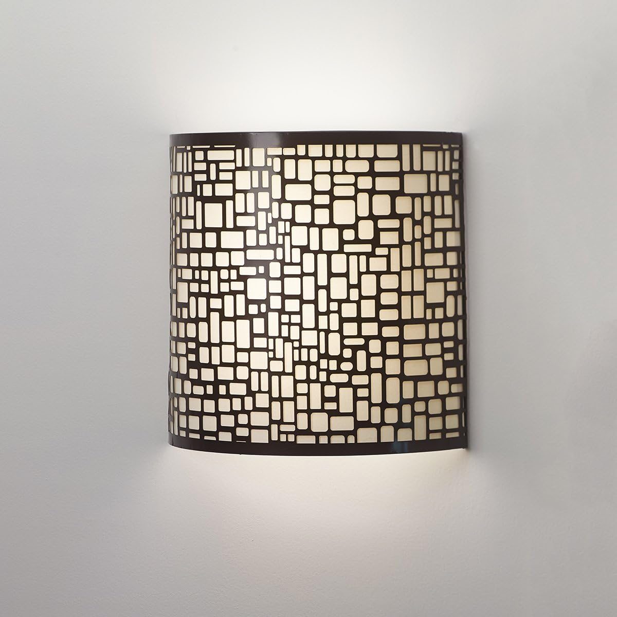It's Exciting Lighting IEL-2901 London Barrel Wireless Wall Sconce, Amber, Wall, 9.88 in L x 3.90 in W x 9.87 in H