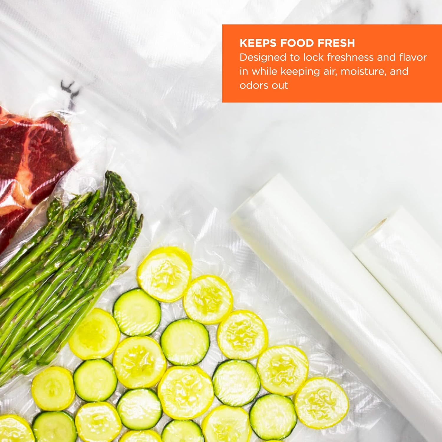 BLACK+DECKER BDVPRB Vacuum Sealer Bags And Rolls Variety Pack