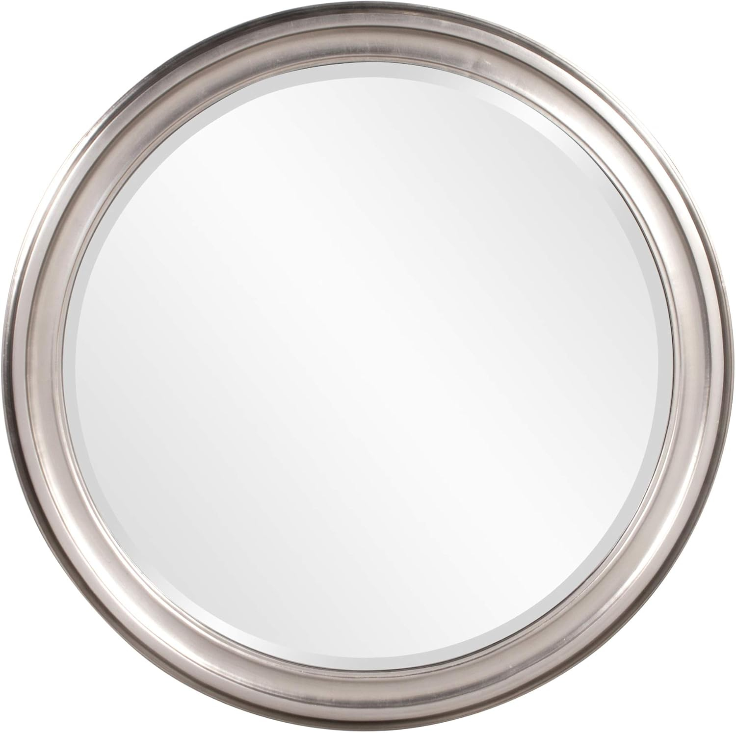 Tyler Dillon Round Bronze Wood Framed Wall & Accent Mirror - 36"D