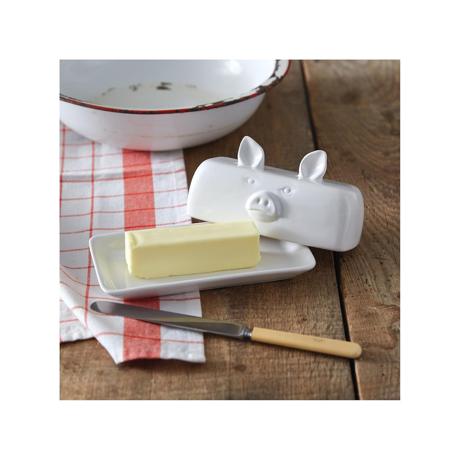 CTW Home Collection Piglet Butter Dish