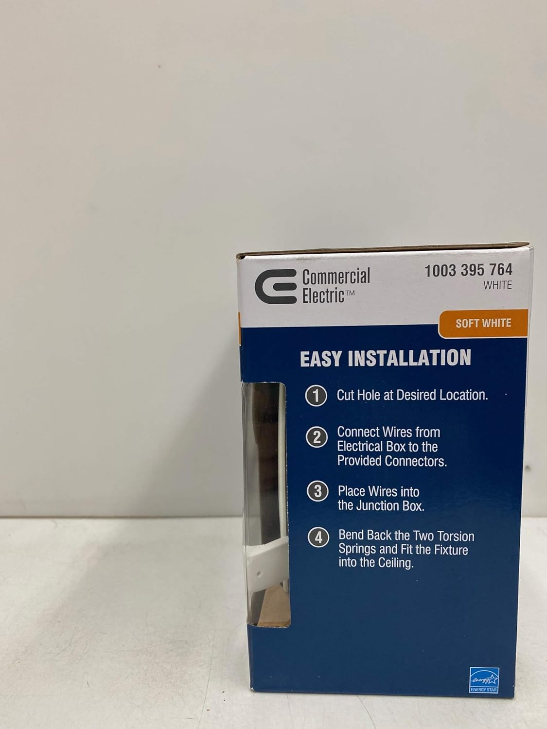Commercial Electric 4 in. LED Recessed Kit - Soft White