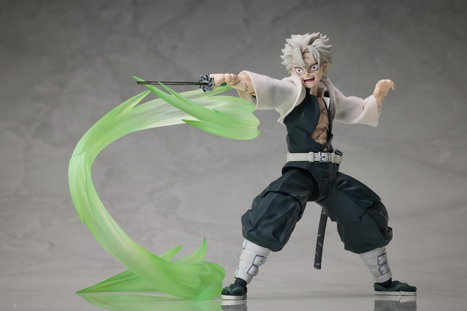 Aniplex Demon Slayer: Kimetsu no Yaiba: Sanemi Shinazugawa BUZZmod 1:12 Scale Action Figure