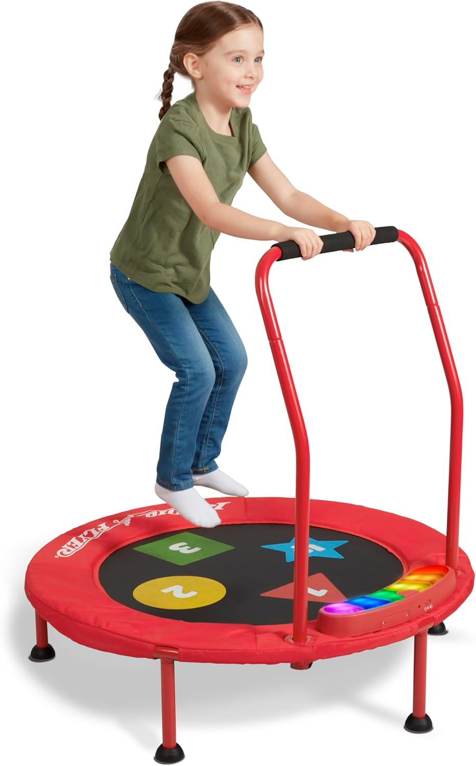 Game Time Interactive Kids' Trampoline with Lights  Sounds