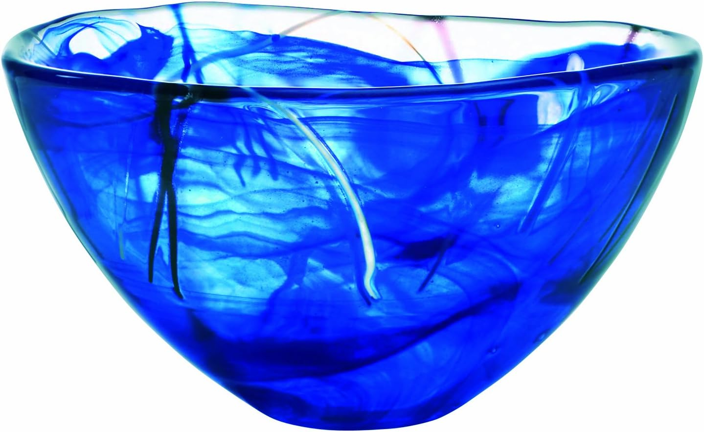 Kosta Boda Kosta Boda Contrast Glass Serving Bowl