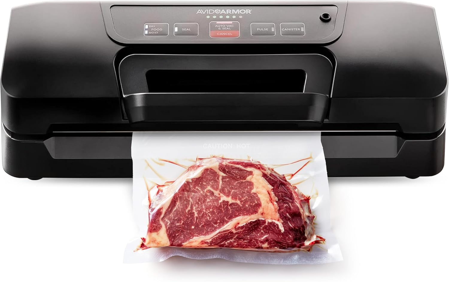 Avid Armor Vacuum Sealer AVS7900, Food Saver Vacuum Machine with Bult-in Cutter, Dry & Moist Food Sealer Modes