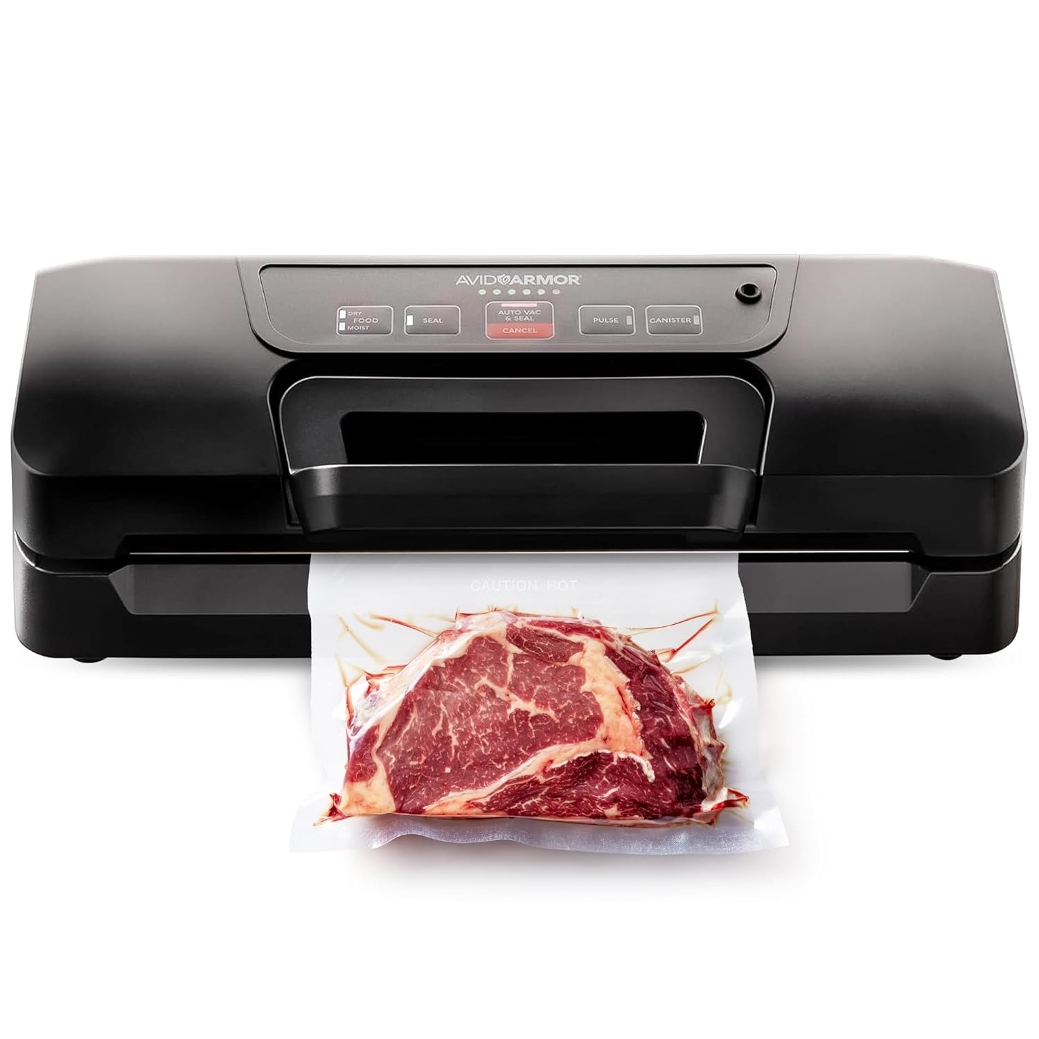 Avid Armor Vacuum Sealer AVS7900, Food Saver Vacuum Machine with Bult-in Cutter, Dry & Moist Food Sealer Modes