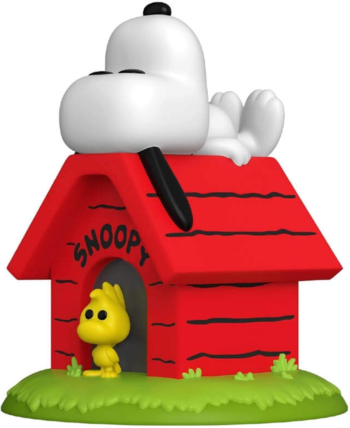 Funko POP! Deluxe Collectible Vinyl Figure, Peanuts Snoopy on Doghouse, 4"