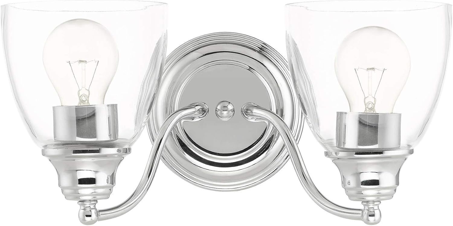 Livex Lighting Montgomery 2 - Light Vanity in  Polished Chrome