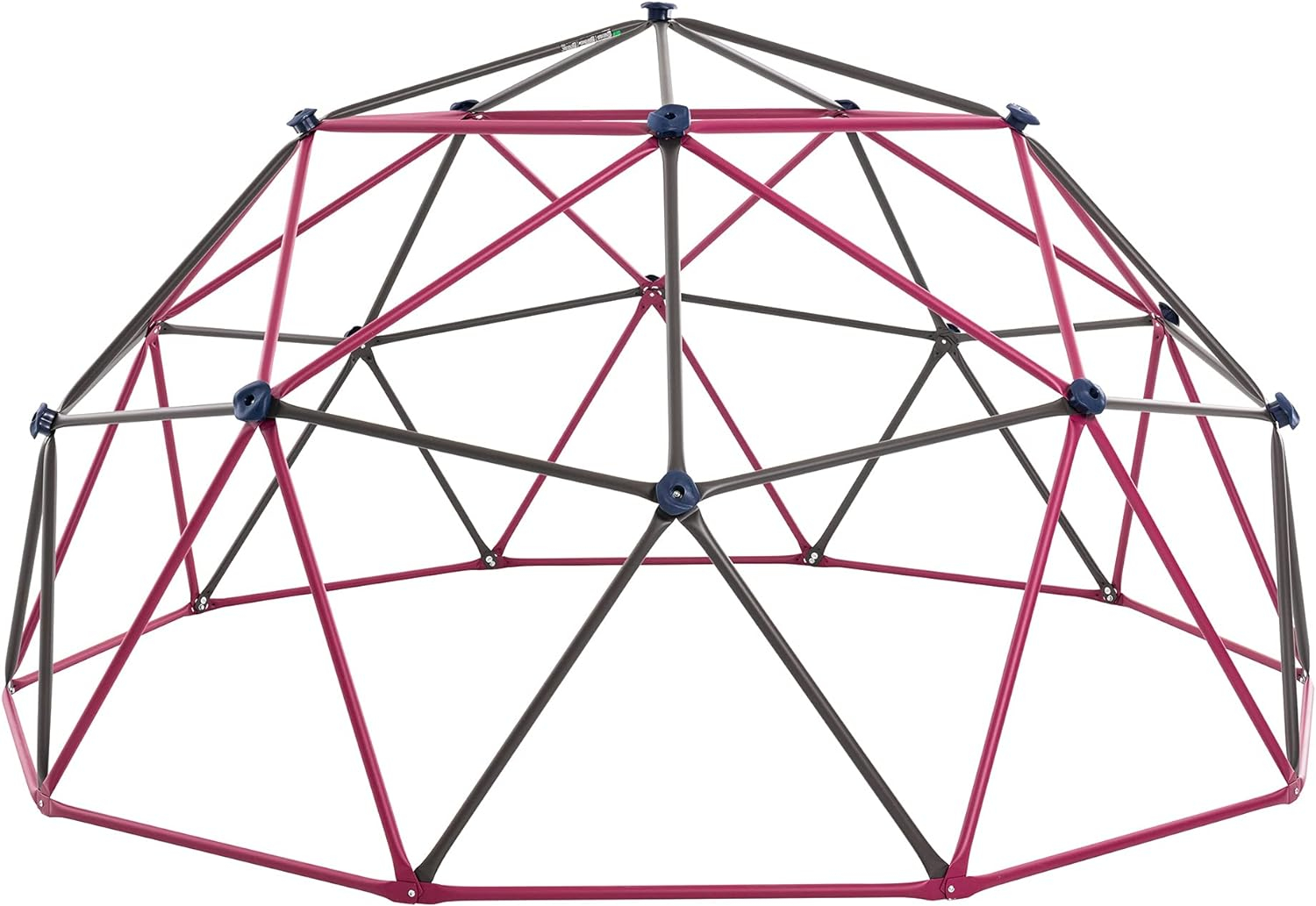 Lifetime Kid's Outdoor 5.5 ft. H x 11 ft. W Dome Climber, Berry and Brown (91088)