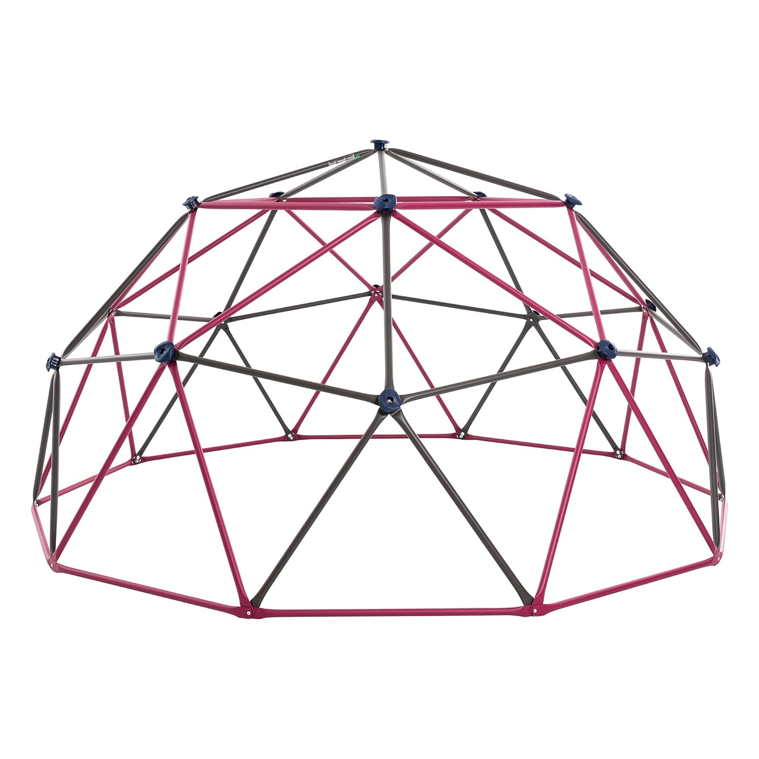 Lifetime Kid's Outdoor 5.5 ft. H x 11 ft. W Dome Climber, Berry and Brown (91088)