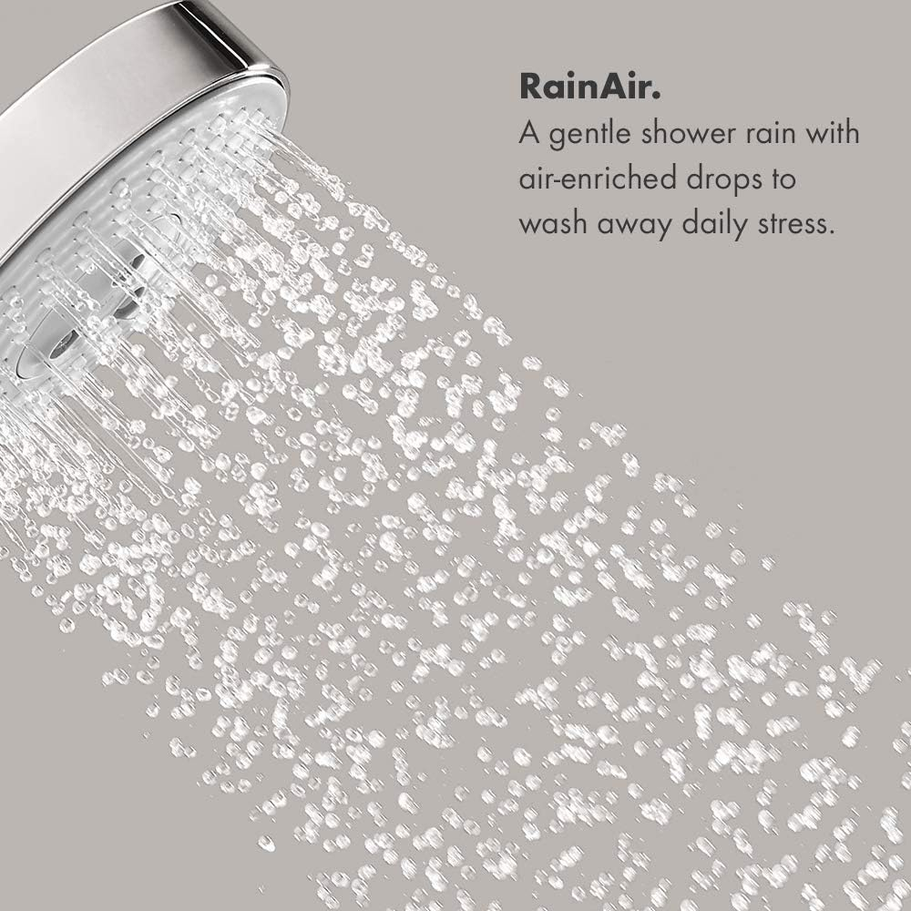 Raindance S 100 3-Jet Multi Function Adjustable Shower Head