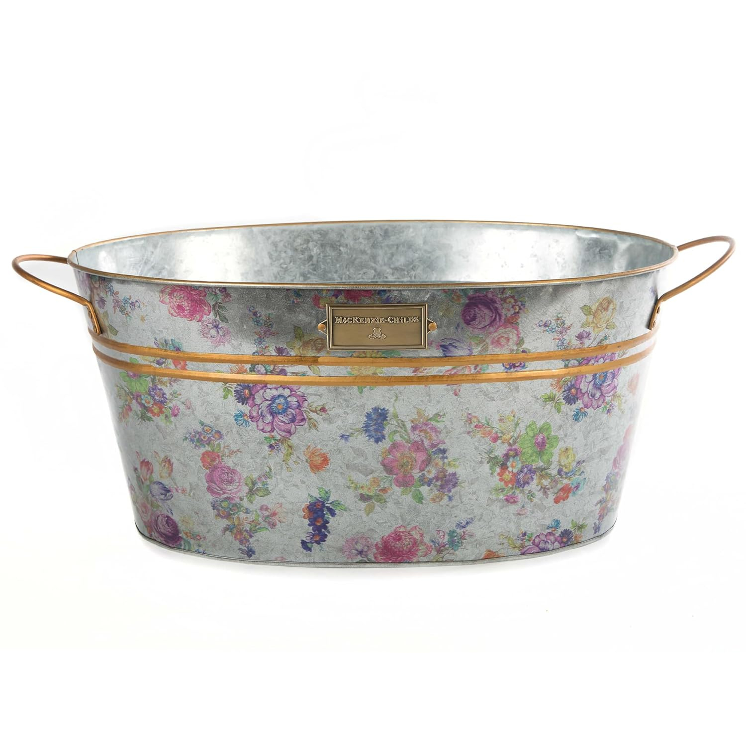 Royal Star Galvanized Metal Ice Bucket with Star Design