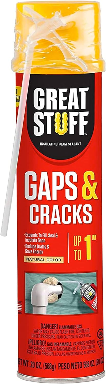 Great Stuff Gap / Crack Insulating Foam Sealant Spray 20 OZ 157911