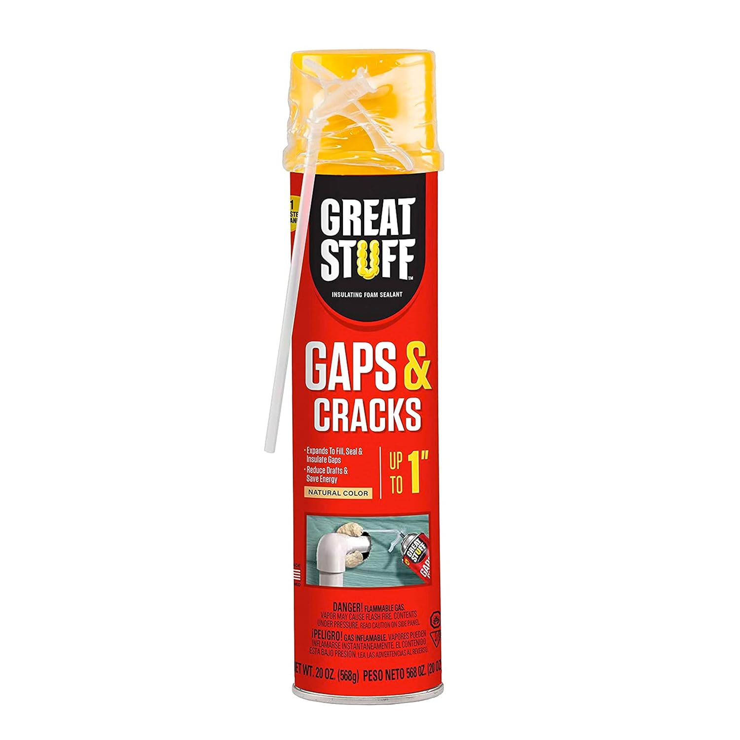 Great Stuff Gap / Crack Insulating Foam Sealant Spray 20 OZ 157911