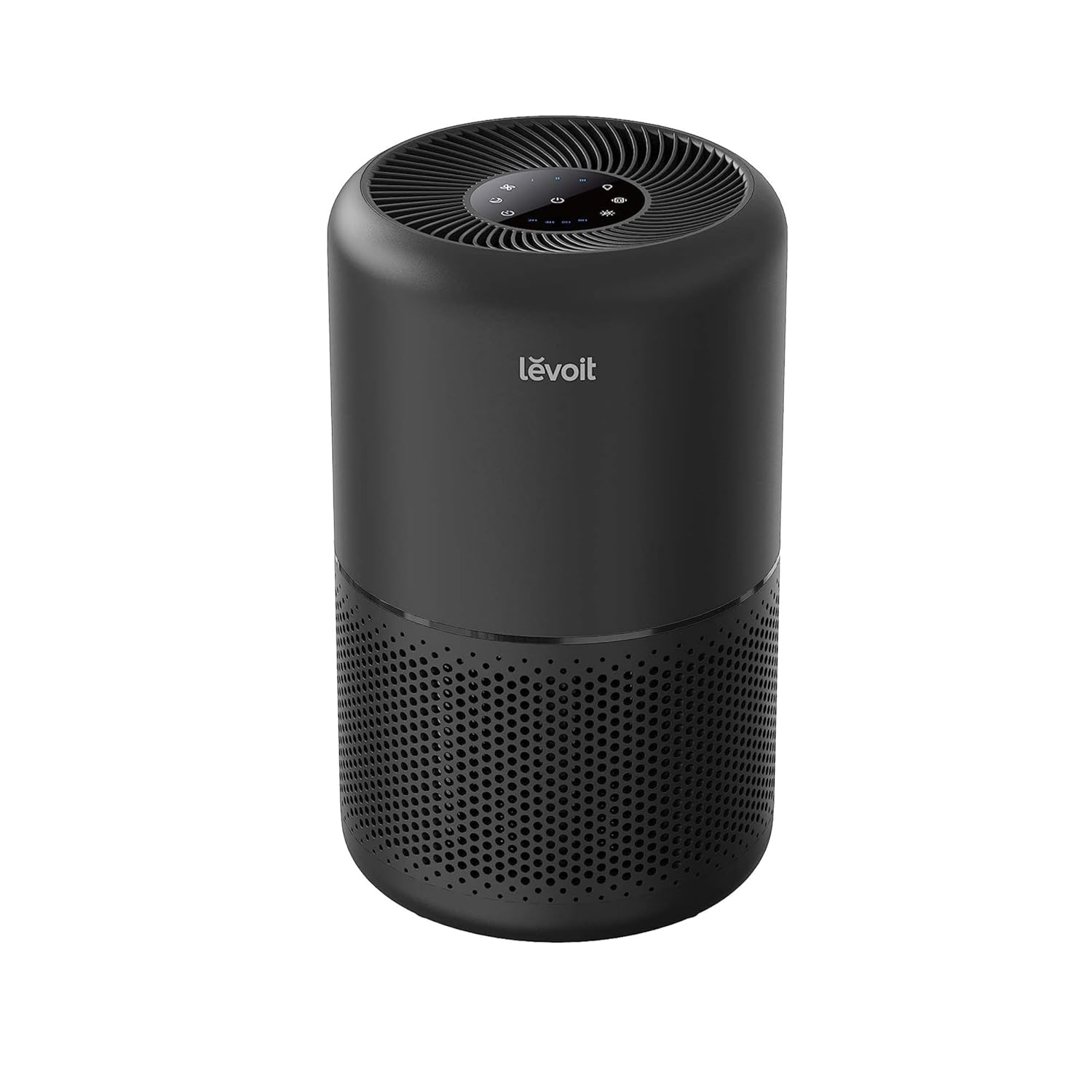 Black HEPA Ionic Odor Absorbing Air Purifier