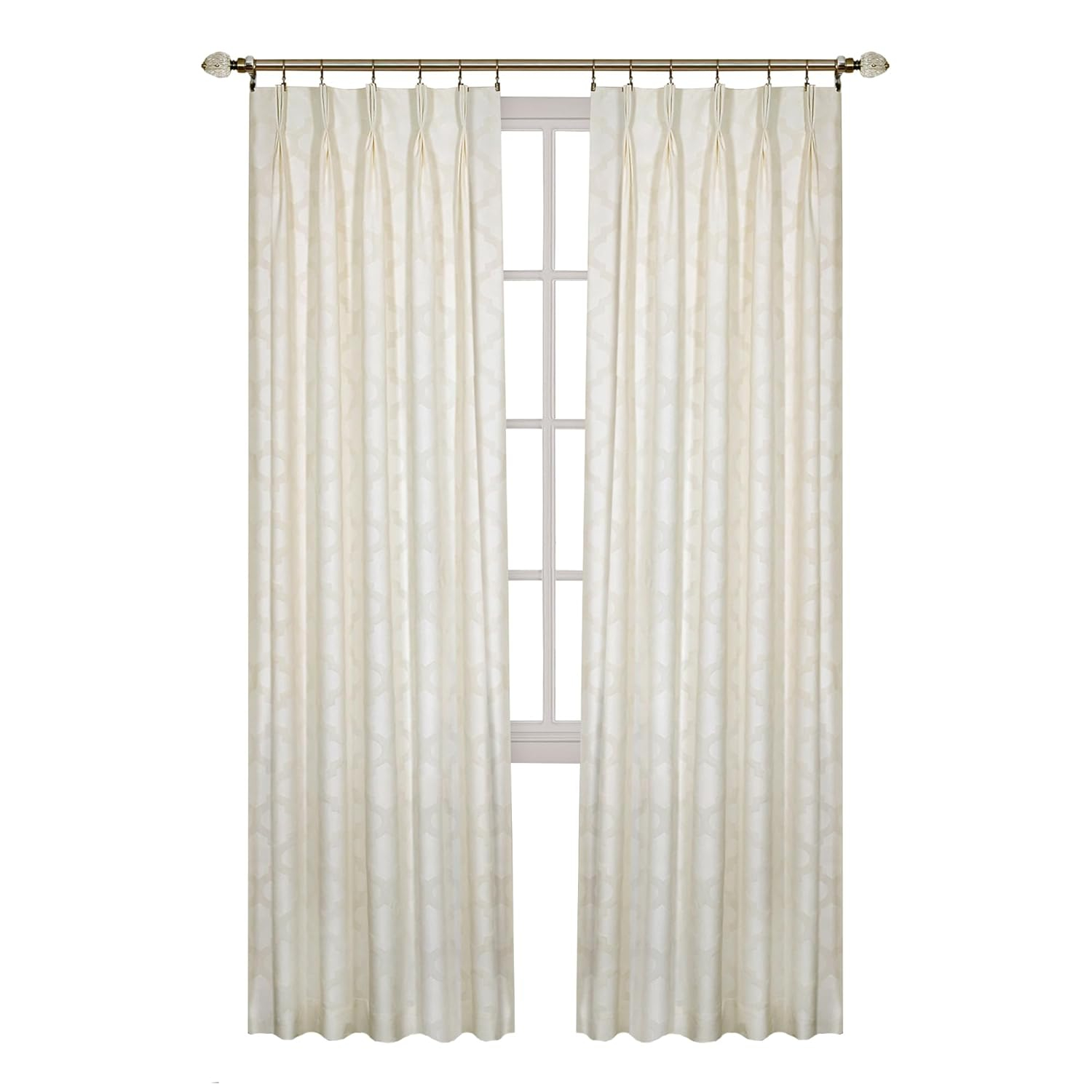 Windsor Pinch Pleat Window Curtain Panel