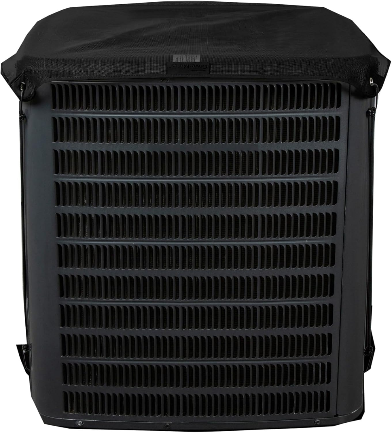 Covermates Mesh Top Air Conditioner Cover – Outdoor Protection for AC Units, Ultima 600D Polyester, Mesh Top 34W x 34D, Ripstop Black