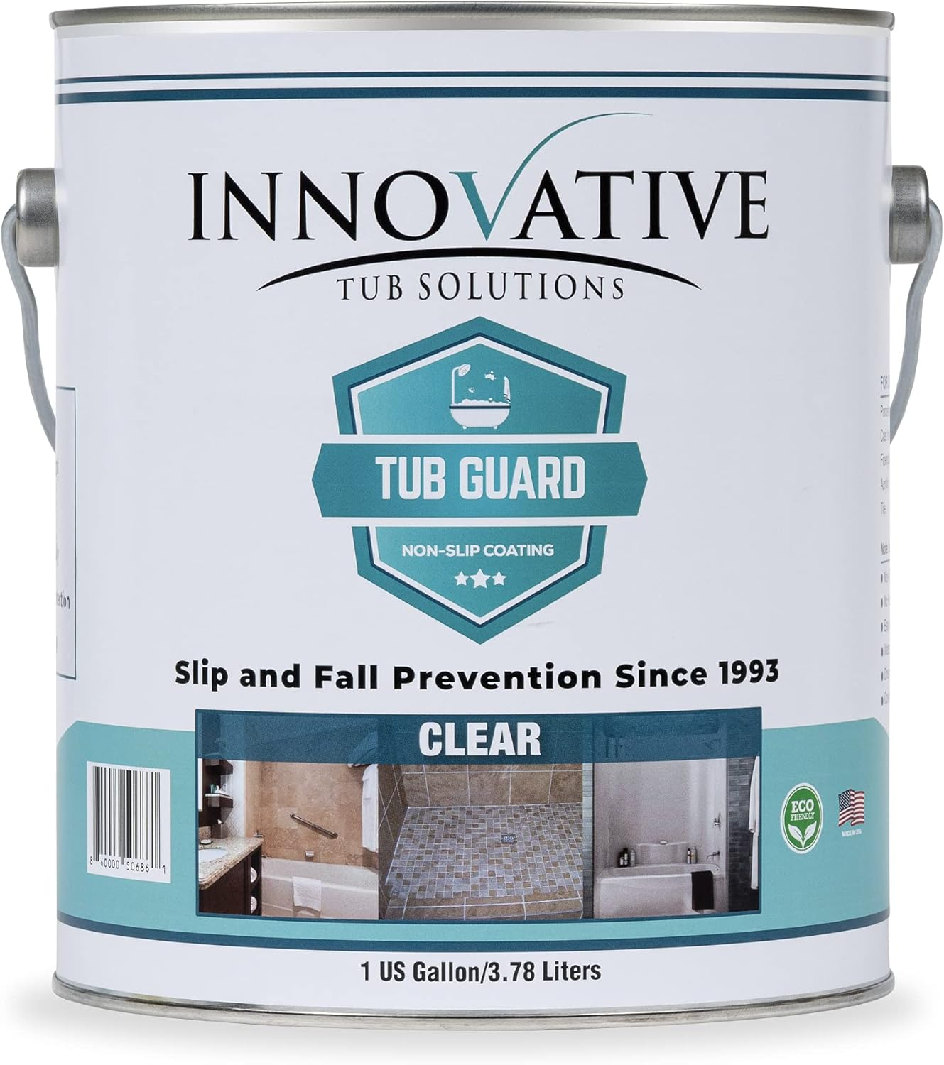 Tub Guard Clear Non Slip Safety Coating - Gallon