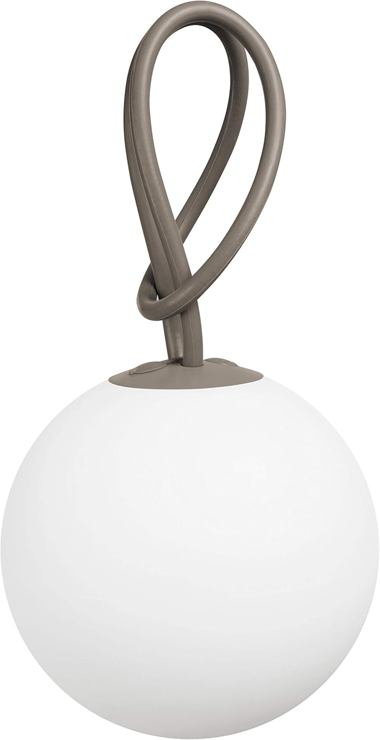 Taupe Cordless LED Hanging and Freestanding Light