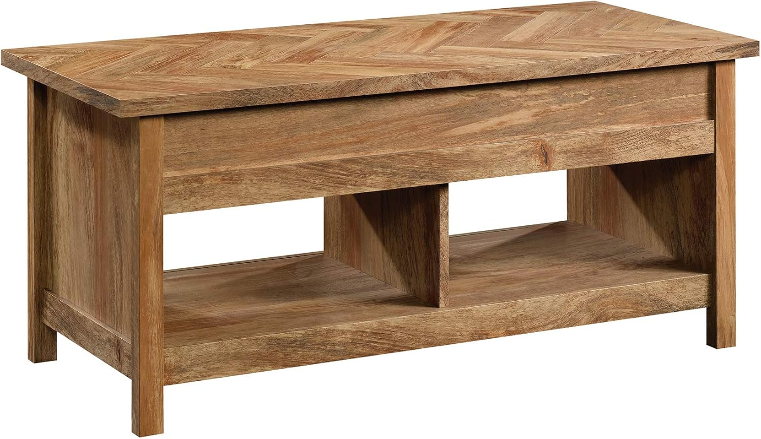 Sauder Cannery Bridge Coffee Table, Sindoori Mango Finish