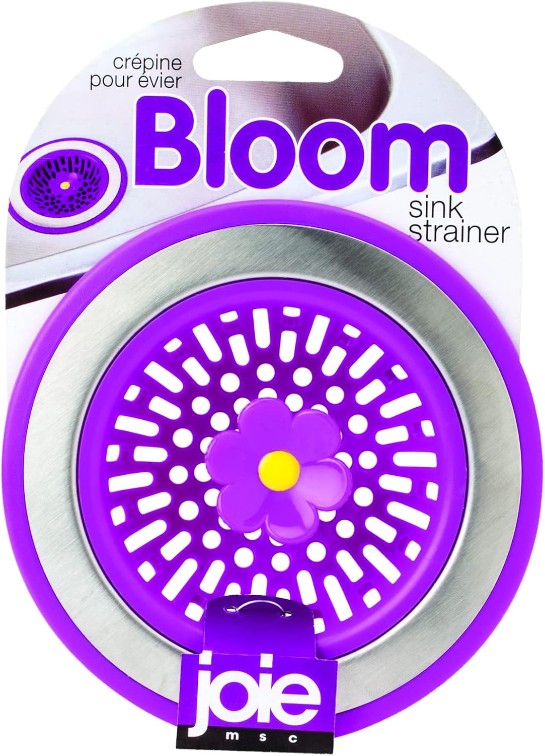 Joie Bloom Assorted Plastic/Stainless Steel Sink Strainer