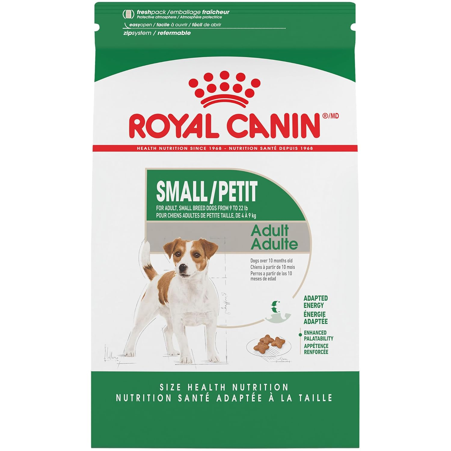 Royal Canin Small Breed Adult Dry Dog Food, 14 lb Bag
