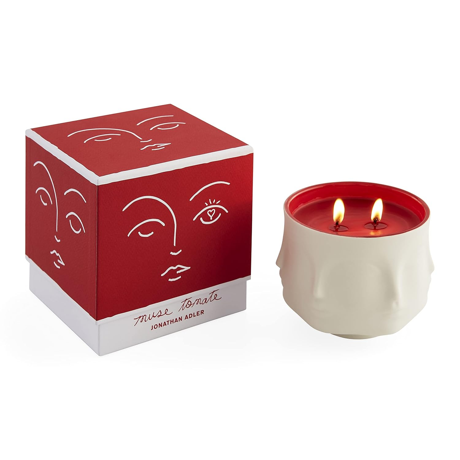 Muse Block Island, Walking On The Warm Sand, And A Nap On A Sailboat Scented Designer Candle with Porcelain Holder