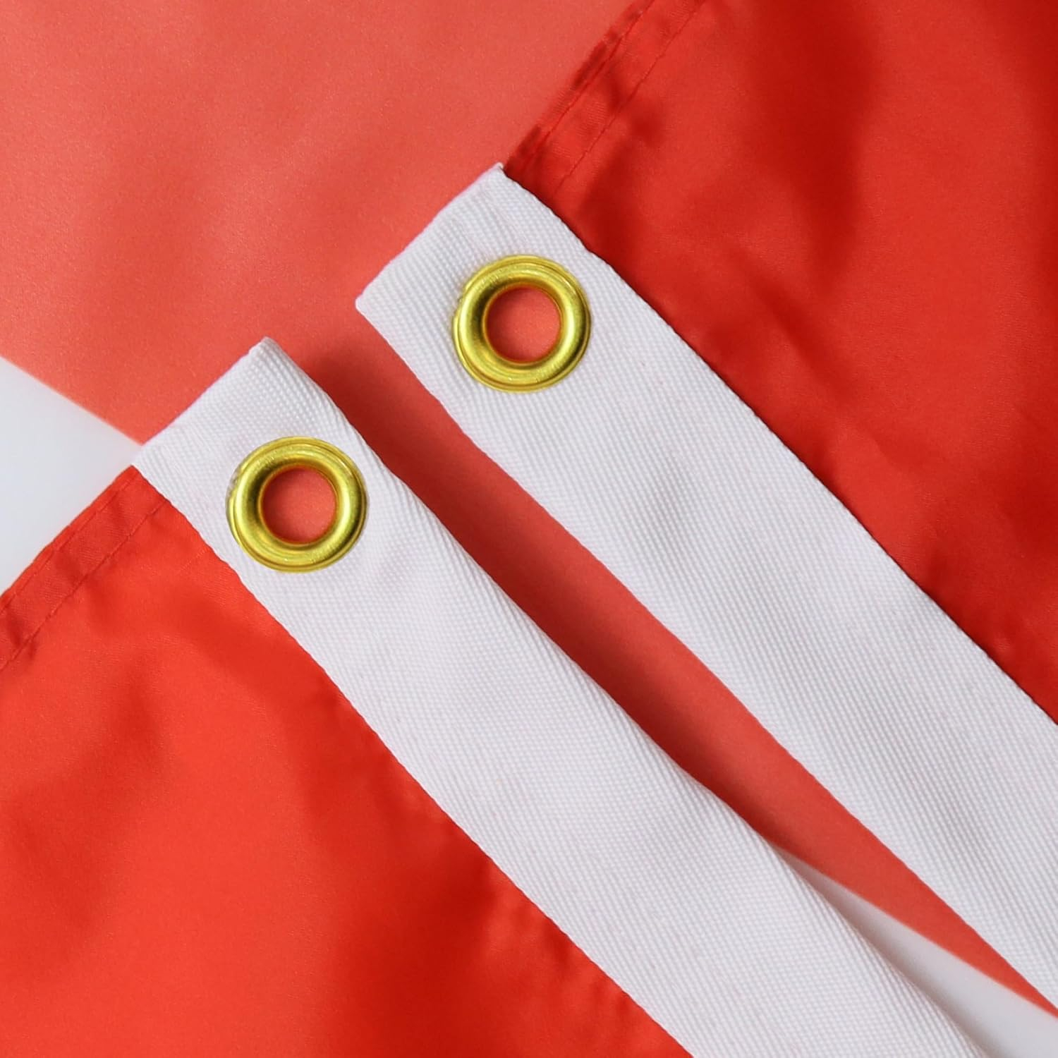 Denmark Flag 2' x 3' Red and White Polyester with Metal Grommets