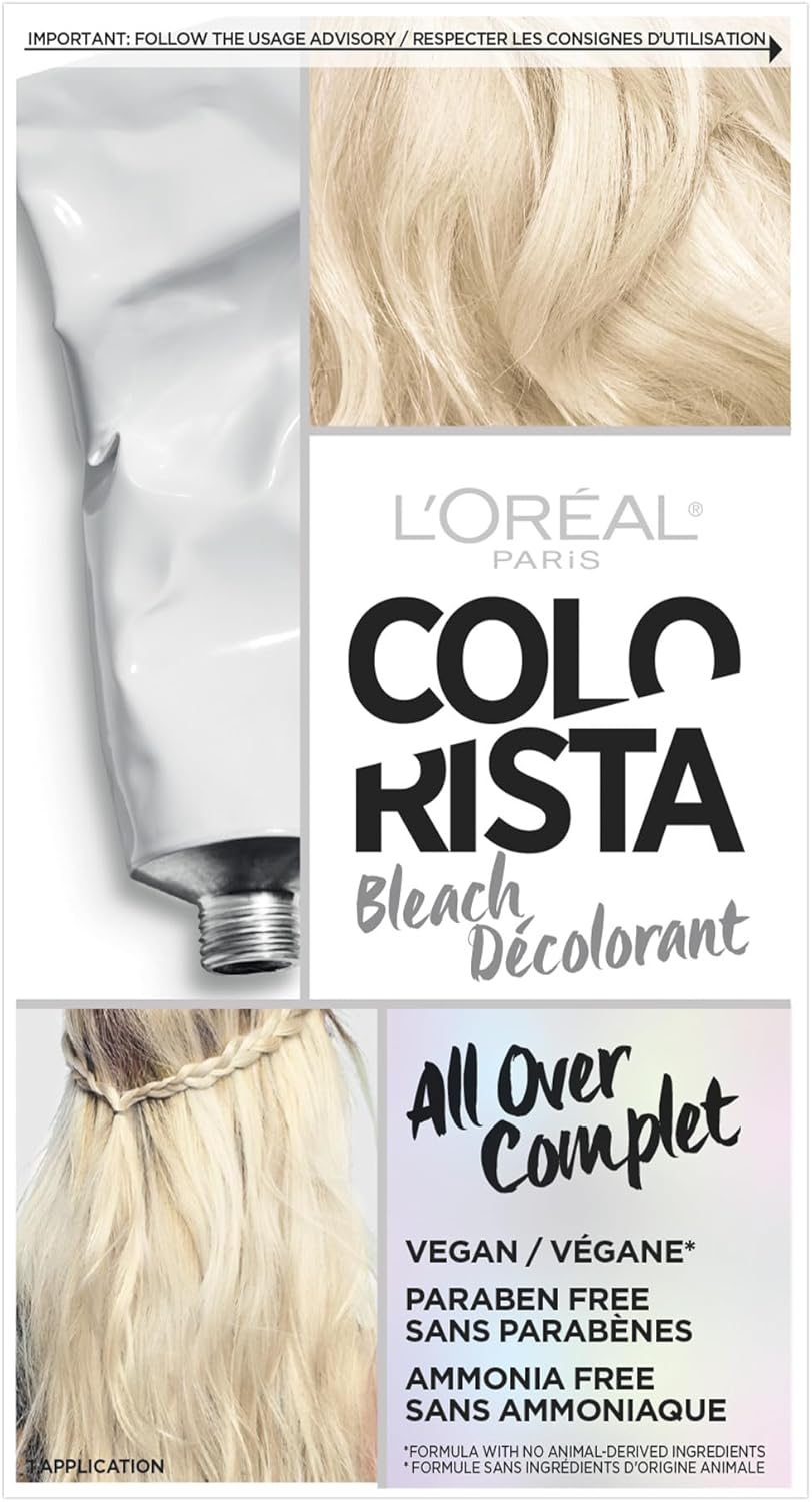 L'Oreal Paris Colorista Hair Bleach Highlights, Hair Color, 1 Kit