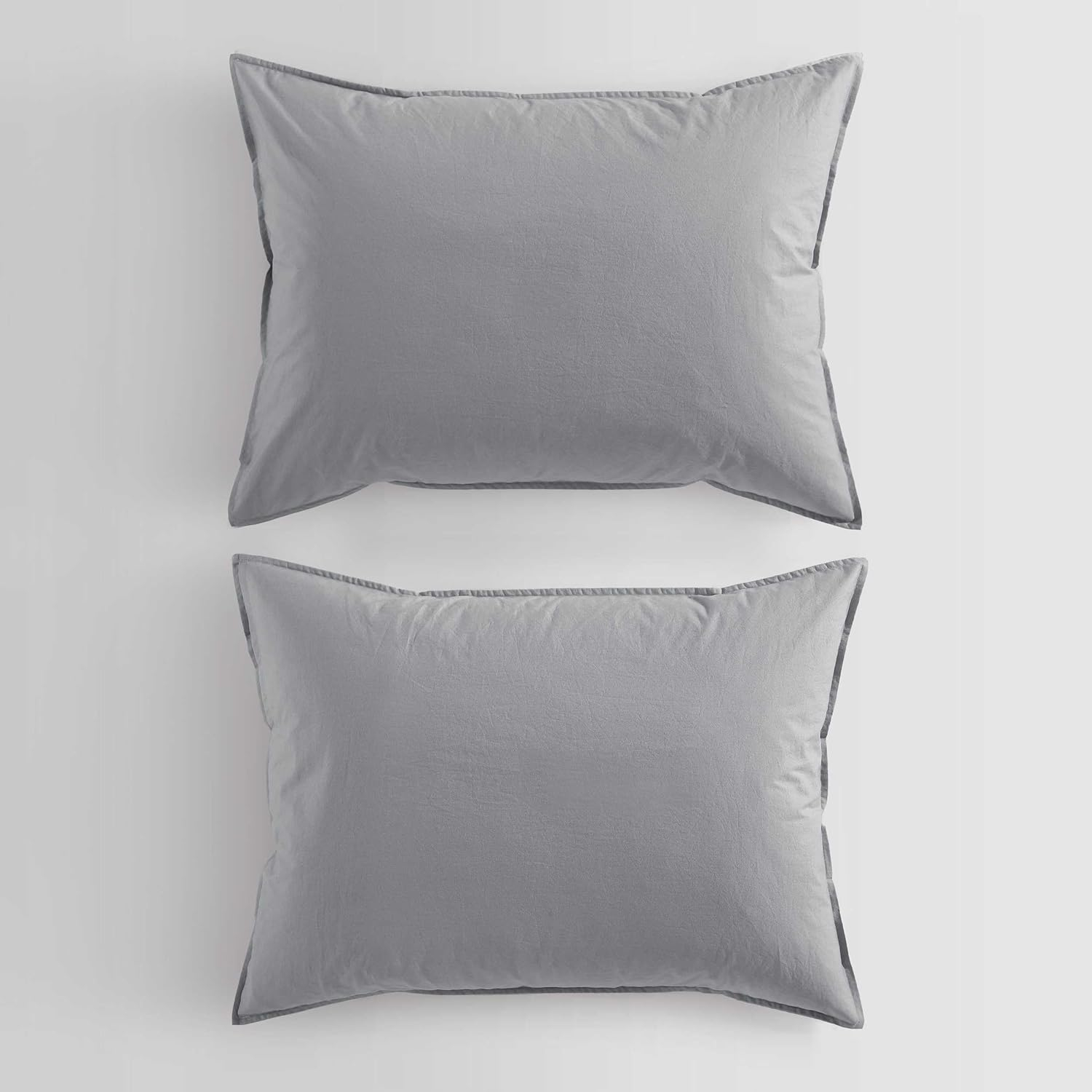 Calvin Klein Calvin Klein Washed Percale Cotton Solid Comforter Set