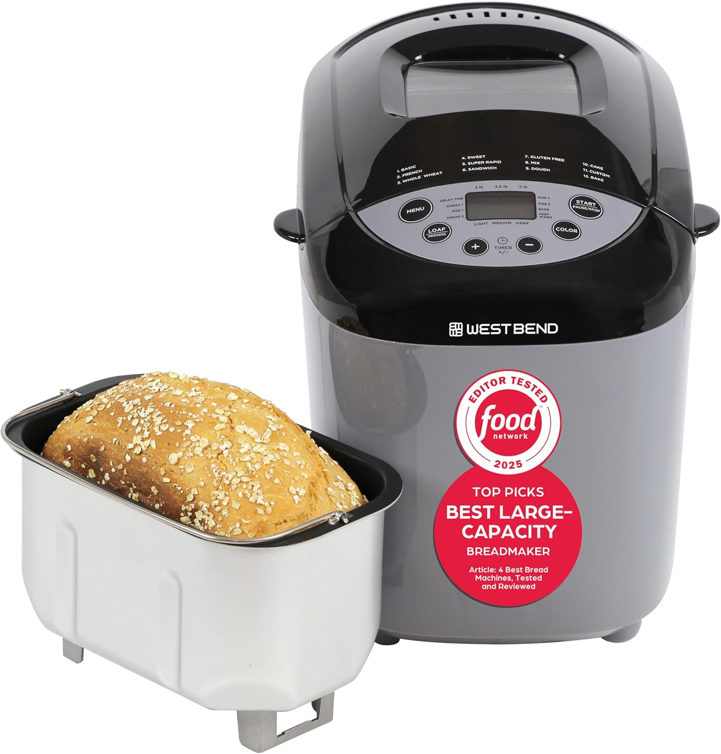 West Bend 3-Pound Bread Maker, 47413